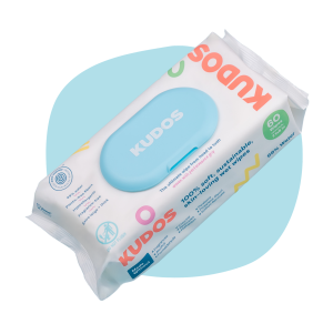 Kudos 100% Skin-Loving, Sustainable Wet Wipes